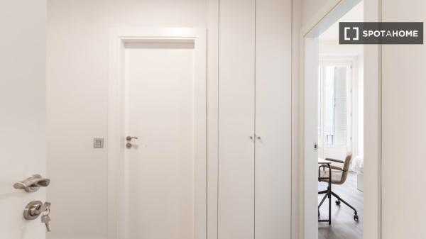 Habitación en piso compartido en madrid.